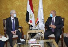 صورة وزير النقل يلتقي السفير الياباني بالقاهرة بمناسبة انتهاء فترة عمله في مصر