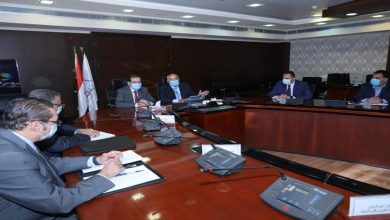 صورة وزير النقل يترأس اجتماع الجمعية العمومية العادية رقم (46) و الغير عادية رقم (47) للشركة القابضة لمشروعات الطرق والكبارى والنقل البرى