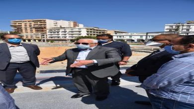 صورة محافظ بورسعيد يتفقد آخر أعمال تطوير حديقة فريال
