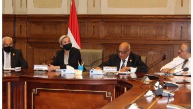 صورة وزيرة البيئة أمام مجلس الشيوخ:  نعمل على اربع محاور للقضاء على التلوث والحفاظ على البيئة و مواردها