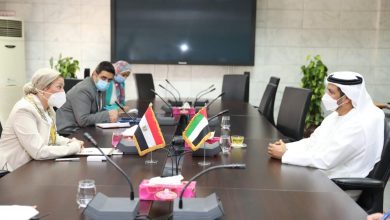 صورة وزيرة البيئة تلتقى سفير دولة الإمارات لبحث سبل التعاون بين البلدين فى المجالات البيئية المختلفة