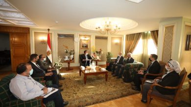 صورة وزير التعليم العالي يستقبل وفداُ من تحالف المستشفيات الحكومية الفرنسية