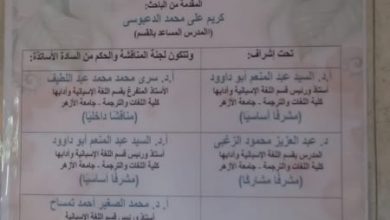 صورة مناقشة رسالة دكتوراة