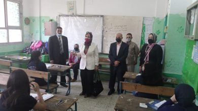 صورة رئيس قطاع التعليم العام تتفقد سير امتحانات الشهادة الإعدادية في القاهرة