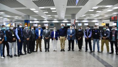 صورة وزراء الصحة والطيران والسياحة يتفقدون الحجر الصحي بمطار الغردقة الدولي