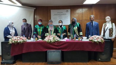 صورة حفيدة آل  الصاوي …ماجستير بامتياز في الأدب الانجليزي