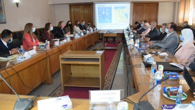 صورة وزير الري يلتقي وزيرة التجارة والطاقة البريطانية بحضور وزيرة البيئة