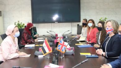 صورة وزيرة البيئة تلتقي بممثلة المملكة المتحدة  للتكيف و مواجهة تغير المناخ للتحضير للمؤتمر القادم