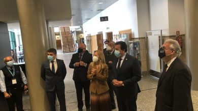 صورة وزير التعليم العالي يزور جامعة كاتوليكا البرتغالية  على هامش زيارته للبرتغال