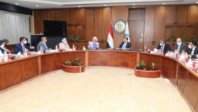 صورة وزيرا البترول  والبيئة يعقدان اجتماعا  لبحث أسس التوافق البيئى والاستدامة البيئية لأنشطة التعدين