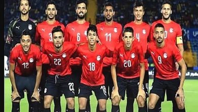 صورة منتخب مصر الأولمبي يصارع نظيره الإسباني فى افتتاحية أولمبياد طوكيو