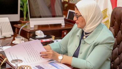 صورة فى اليوم العالمى للإلتهاب الكبدى ..وزيرة الصحة تعلن انخفاض معدلات الإصابة  بفيروس سى  لأكثر من 92%