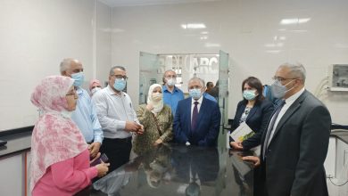 صورة وزير التعليم العالي يتلقى تقريرًا حول التعاون المشترك بين هيئة تمويل العلوم ومركز  البحوث الزراعية