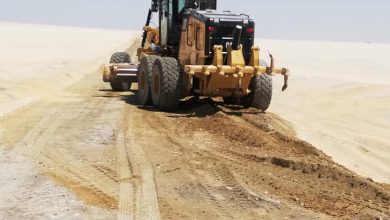 صورة وزيرة البيئة  : إقامة أول طريق  اخضر بمحمية وادى الحيتان بالفيوم