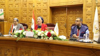 صورة وزيرة البيئة تشهد ختام اولى ورش العمل التدريبية للسادة القضاة بالدوائر البيئية