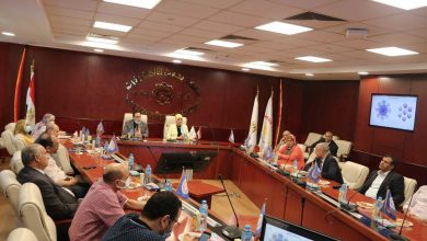 صورة تعاون علمي وبحثى بين القومية للاستشعار من البعد ومعهد بحوث الإلكترونيات