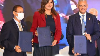 صورة وزيرة الهجرة: عقد الجمعية العمومية لمجموعة شركات التأمين المكلفة بإصدار الوثيقة التأمينية للعاملين بالخارج