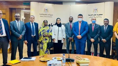 صورة وزيرة التضامن الاجتماعي تستقبل وفدا من المفوضية القومية لحقوق الانسان بدولة السودان