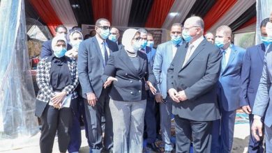 صورة وزيرة الصحة ومحافظ القاهرة يتفقدان أعمال إنشاء مستشفى بولاق أبو العلا العام الجديد