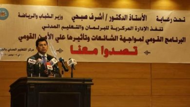 صورة تحت شعار ” تصدوا معنا “… الشباب والرياضة تلبي توجيهات السيد الرئيس