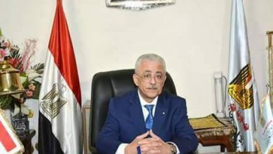 صورة زيارة افتراضية لوزير التربية والتعليم