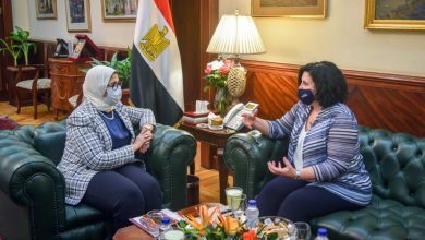 صورة وزيرة الصحة تستقبل ممثل هيئة الأمم المتحدة للمرأة بمصر لبحث تعزيز التعاون