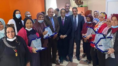 صورة تكريم جميع مدارس ادارة البساتين التعليمية