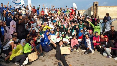 صورة البيئة تنظم اول سباق أخضر بالإسكندرية للتوعية بالحد من استخدام البلاستيك احادى الاستخدام