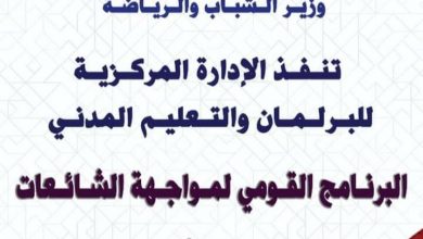 صورة قطار ” تصدوا معنا ” ينطلق من العاصمة للتوعية بخطورة الشائعات