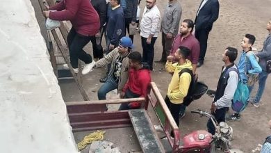 صورة معاناة أهالي المرج بسبب إلغاء السلالم على الطريق الدائرى