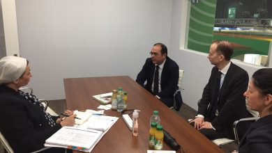 صورة وزيرة البيئة تلتقى بالرئيس التنفيذي لبنك HSBC لبحث سبل التعاون المشترك