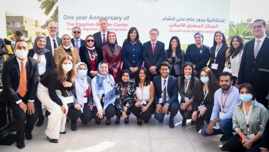 صورة المشاط ومكرم يشاركان باحتفالية المركز المصري الألماني للوظائف والهجرة