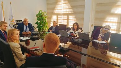 صورة مناقشة  “المشروع التجريبي لإدارة المخلفات البلاستيكية” بنهر النيل والمتوسط