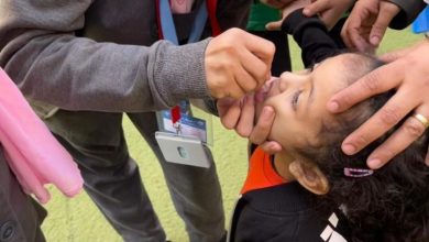 صورة الحملة القومية للتطعيم ضد شلل الأطفال تحقق 78.9% من المستهدف