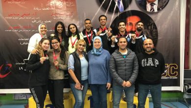 صورة إعلان نتائج بطولة السلاح للجامعات والمعاهد العليا المصرية