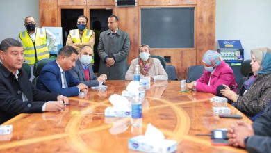 صورة وزيرة البيئة تتفقد مشروعات الاستدامة البيئية بشركة فاين