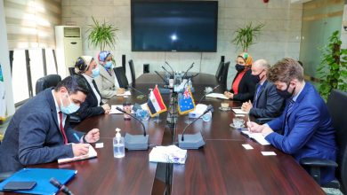 صورة وزيرة البيئة تبحث مع السفير الألماني التعاون المشترك