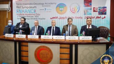 صورة في إطار احتفال جامعة طنطا باليوبيل الذهبي  افتتاح وحدة علاج أورام الدم بمستشفى الأورام الجامعي