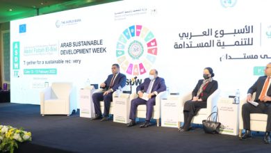 صورة وزيرة البيئة تشارك فى الأسبوع العربى للتنمية المستدامة