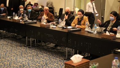 صورة وصول البعثة التخطيطية للترتيبات اللوجستية والتنظيمية لمؤتمر تغير المناخ