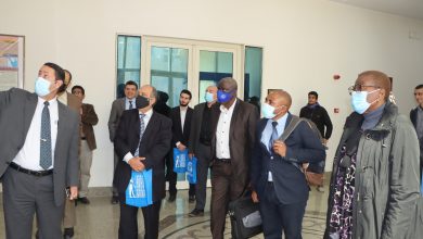 صورة القومي للبحوث الفلكية والجيوفيزيقية يستقبل وفدًا من الكونغو الديمقراطية