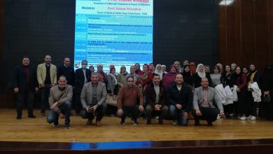 صورة معهد تيودور بلهارس يقيس التلوث البيئ بإستخدام القواقع البحرية