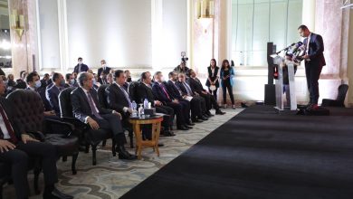 صورة وزيرا التعليم العالي والاتصالات يشهدان إطلاق المرحلة الأولى من مشروع ميكنة المستشفيات