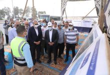صورة وزير النقل يتفقد أعمال إنشاء محور طولي من بنها لدمياط