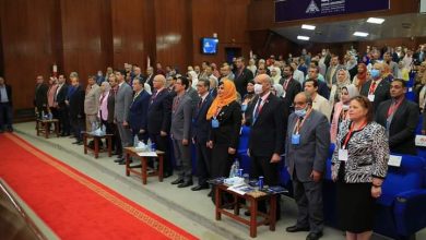 صورة انطلاق فعاليات المؤتمر الأول للدراسات العليا في العلوم التطبيقية بجامعة بنها