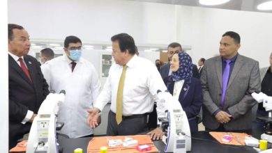 صورة وزير التعليم العالي يتفقد جامعة المنصورة الجديدة