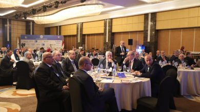 صورة فى إطار فعاليات المؤتمر الدولي الأول للتعليم الجامعي التكنولوجى  * جلسات علمية حول دور التعليم التكنولوجي في النهوض بالصناعة