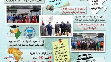 صورة دعم رئاسي للتعاون المصري الإفريقي في مجال التعليم العالي والبحث العلمي