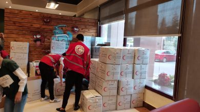 صورة الهلال الأحمر المصري يرسل مساعدات عاجلة للشعب الفلسطيني