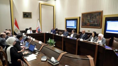 صورة وزير الصحة يجتمع بوكلاء الوزارة بمحافظات بني سويف وأسيوط والمنيا 